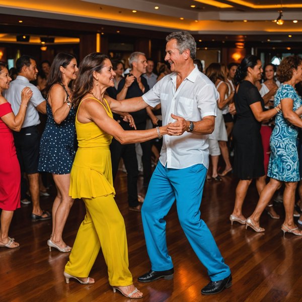 Peut-on trouver une croisière qui propose des ateliers de danse salsa en Colombie?