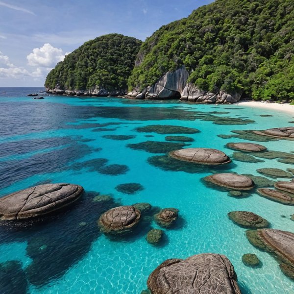 Quels sont les meilleurs spots pour faire du snorkeling dans les îles Similan, Thaïlande?