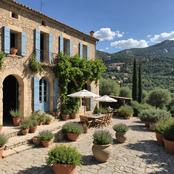 Peut-on trouver une maison de vacances en Provence avec des ateliers de poterie et des randonnées en montagne?