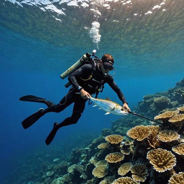 Où participer à une expédition de pêche sous-marine en Indonésie?