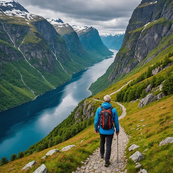 Comment choisir une croisière qui propose des randonnées pour découvrir les fjords en Norvège?