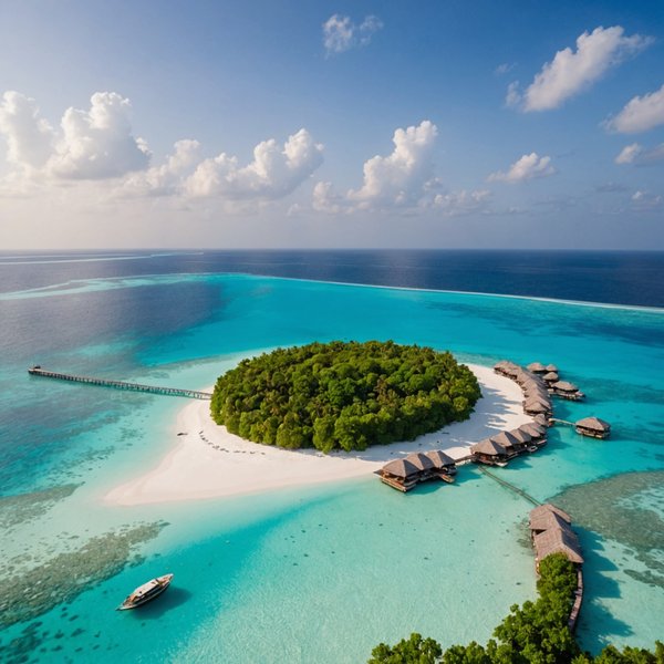 Quelles croisières permettent de découvrir les plages de sable blanc et les récifs coralliens aux Maldives?