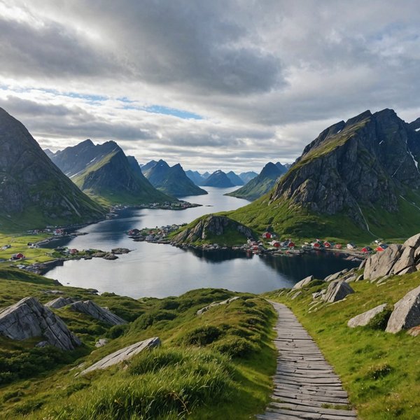 Quels sont les conseils pour une randonnée à travers les îles Lofoten en Norvège?