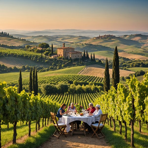 Quels sont les critères pour choisir une maison de vacances en Toscane avec des cours de cuisine et des visites de vignobles?