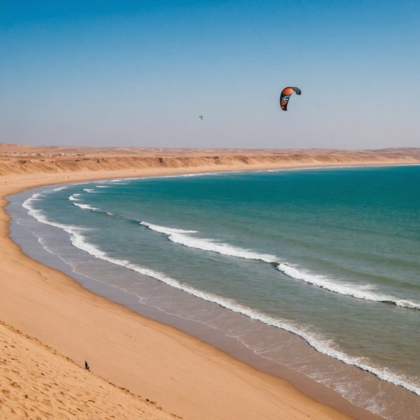 Où trouver les meilleures plages pour le kitesurf à Dakhla, Maroc : spots et périodes idéales ?