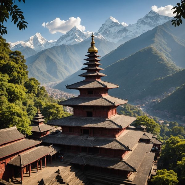 Quelle croisière permet de découvrir les temples anciens et les sanctuaires du Népal?